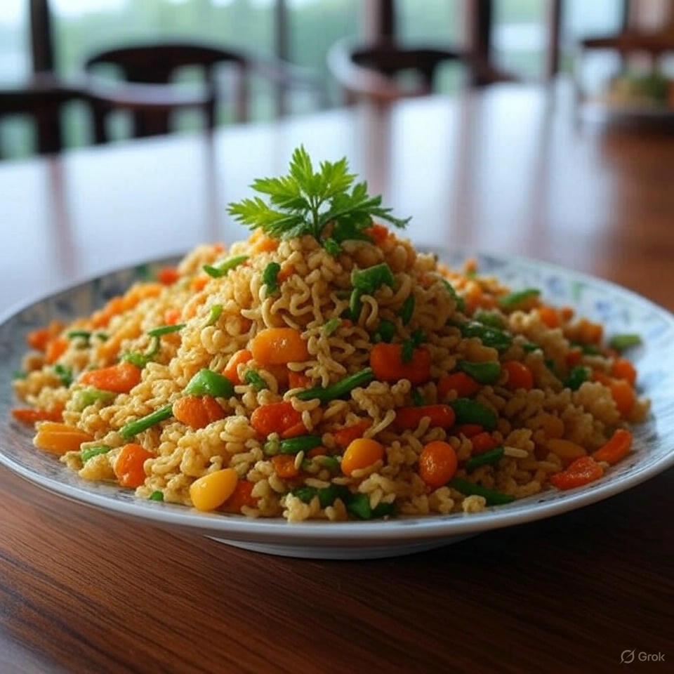 Mie Tek Tek Sajian