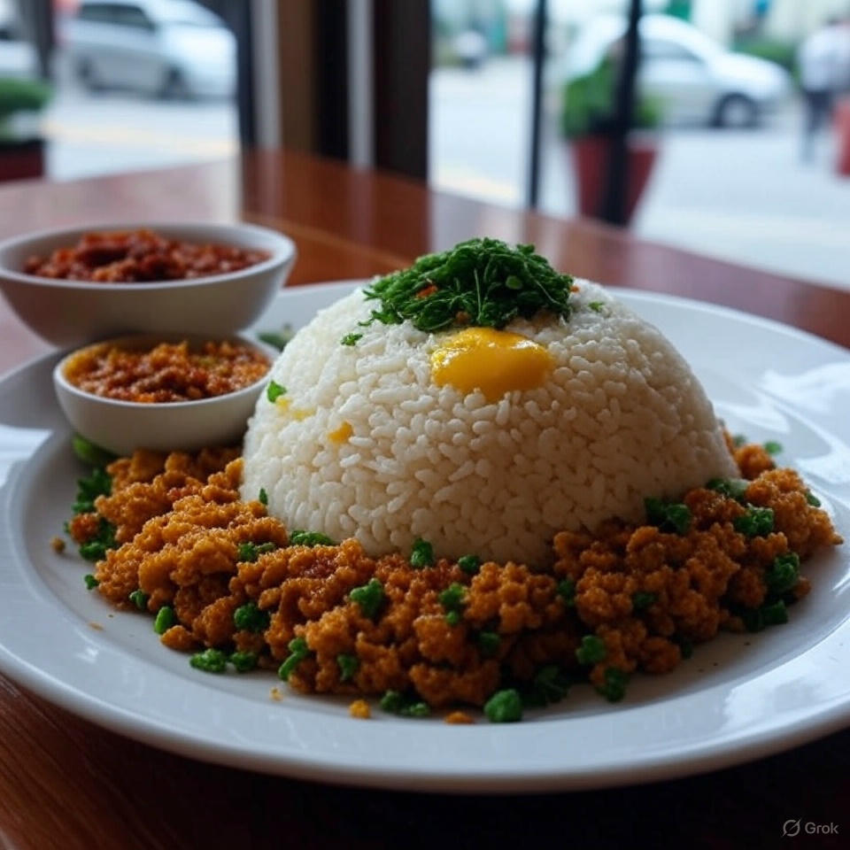 Nasi Telur Hongkong