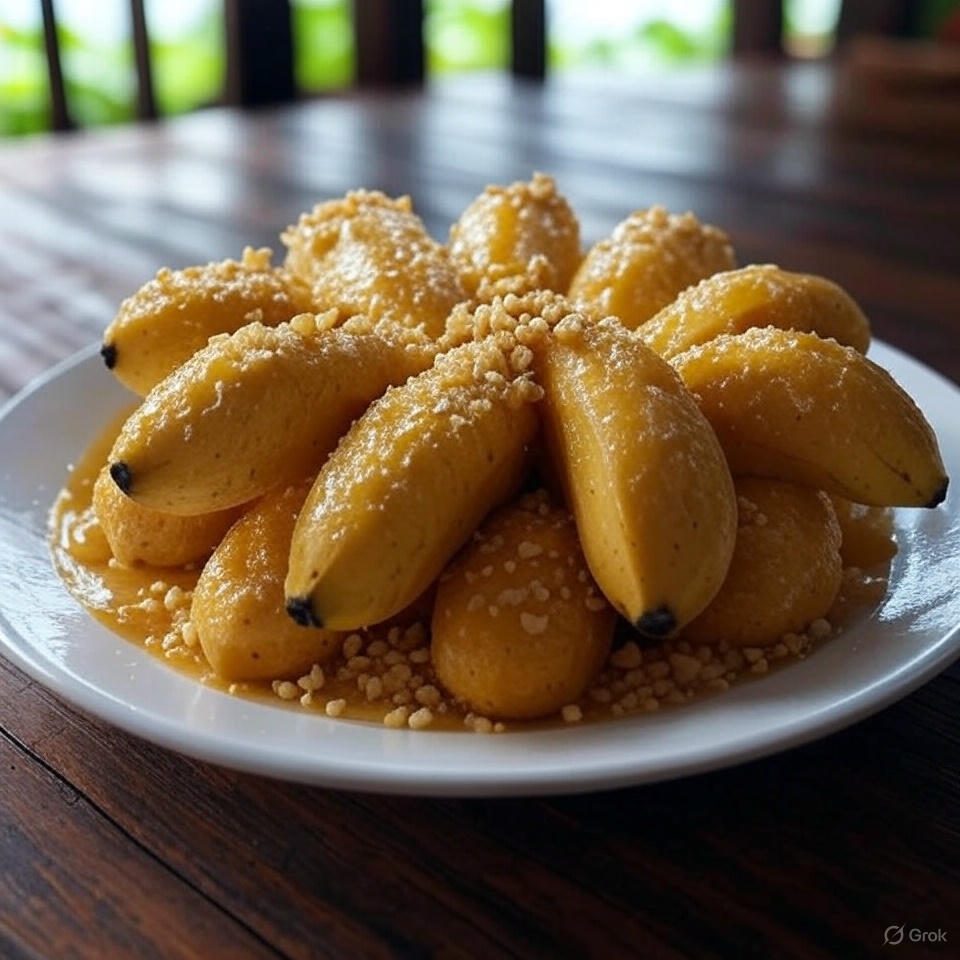 Pisang Goreng Wijen Madu
